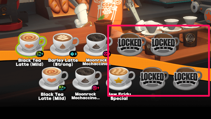 Coff Cafe Locked Drinks