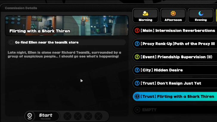 Flirting with a Shark Thiren - Accept the Commission