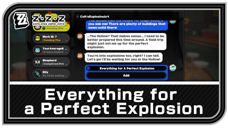 Zenless Zone Zero - Everything for a Perfect Explosion Commission Guide