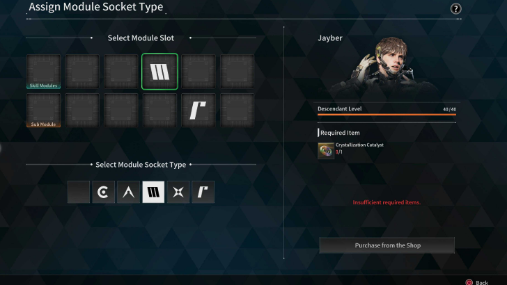 The First Descendant -  Module Sockets