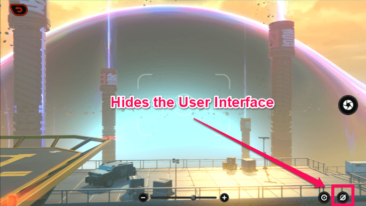 You Can Hide the User Interface