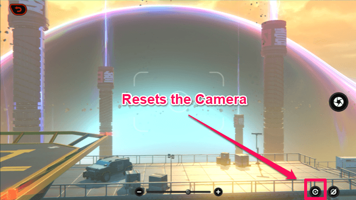 Use the Redo Button to Reset the Camera