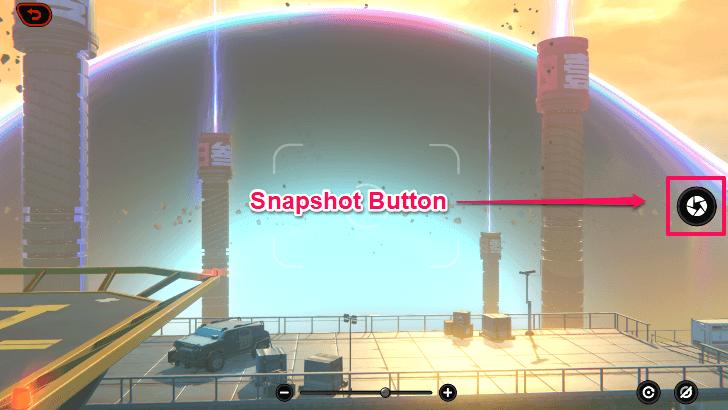 Click the Snapshot Button