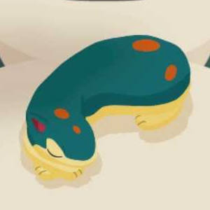 Pokemon Sleep - Atop-Belly Sleep