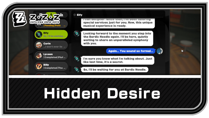 Zenless Zone Zero - Hidden Desire Commission Guide