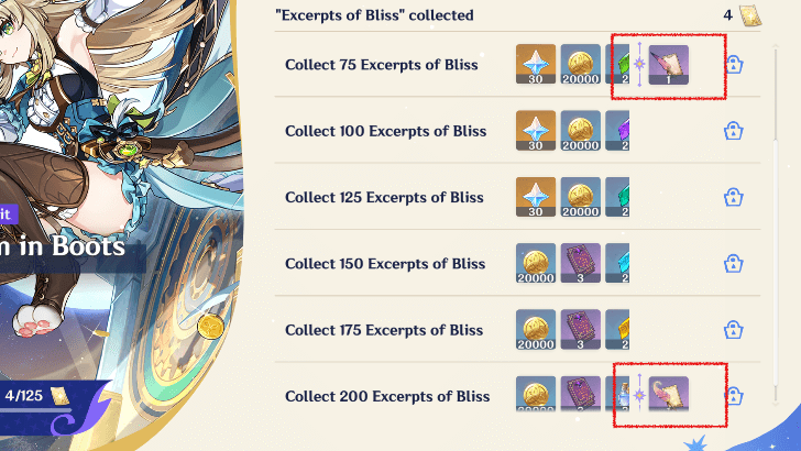 Genshin - Use Jocund and Joyous Letters to see Map Locations