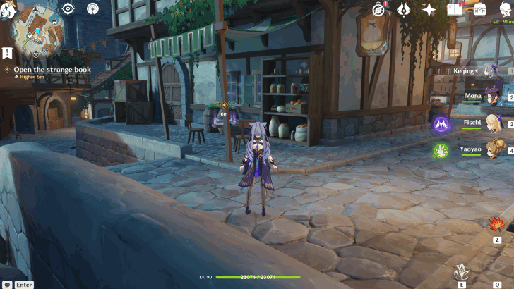 Genshin Impact The Story Begins in a Forest Without Rain Walkthrough - Open the Strange Book