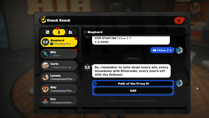 Path of the Proxy III - Reach Inter-Knot Level 40