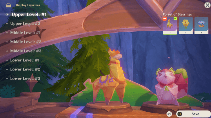 Genshin - Figurine Fabrication - Figurine Display