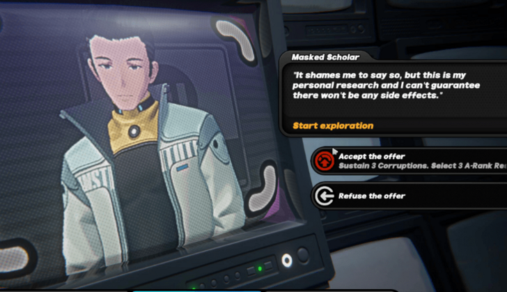 Core Floor 1 Masked Scholar