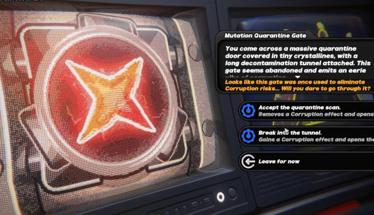 Core Floor 2 Get or Remove Corruptions