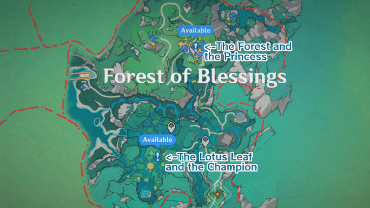 Genshin Impact The Forest and the Princess How to Unlock