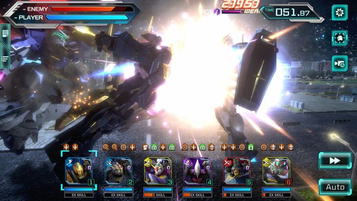 World Raid Battle - Gundam UC Engage