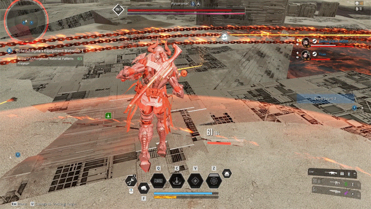 The First Descendant - Use Grappling Hook to Avoid Red Circle