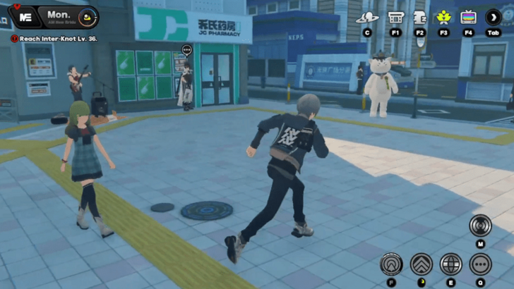 Anton Lumina Street - Officer Mewmew Trust Event