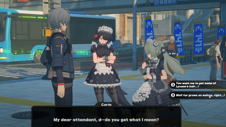 Resolve to Become an Attendant - Talk to Master Corin Again