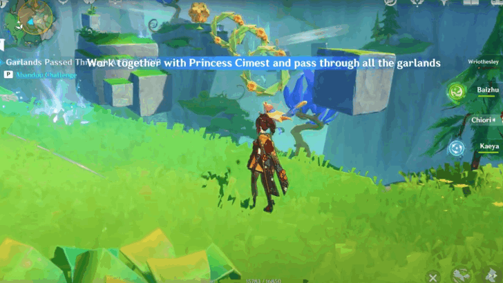 Genshin Impact The Forest and the Princess Walkthrough - Accept Princess Cimest