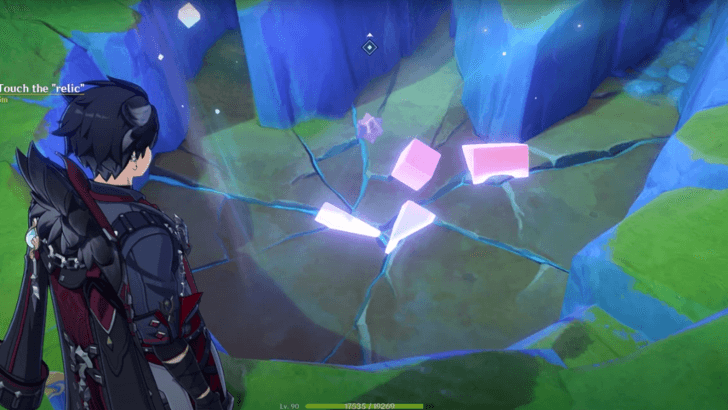 Genshin Impact The Forest and the Princess Walkthrough - Touch the "relic"