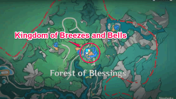 Genshin Impact The Forest and the Princess Quest Location