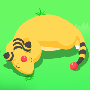 Pokemon Sleep - Tail-Scratching Sleep