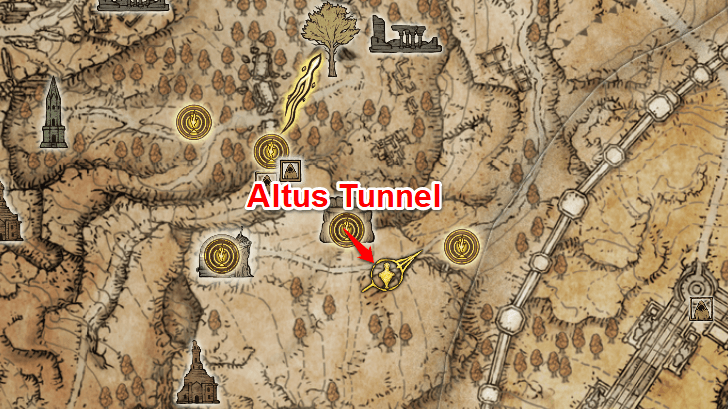 Elden Ring - Somber Smithing Stone 5 Map Location