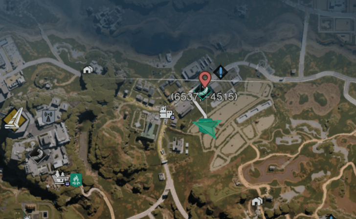 Once Human  Brookham Rift Anchor Map