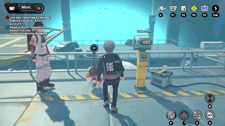 Find Observaboo in Scott Outpost