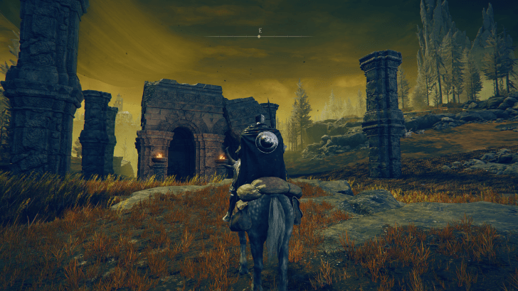 Elden Ring - Ruined Forge of Starfall Past Entrance