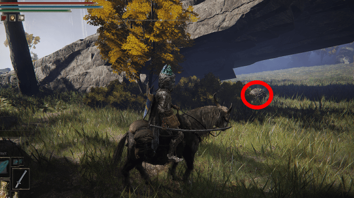 Elden Ring - Somber Smithing Stone 3 In Game View