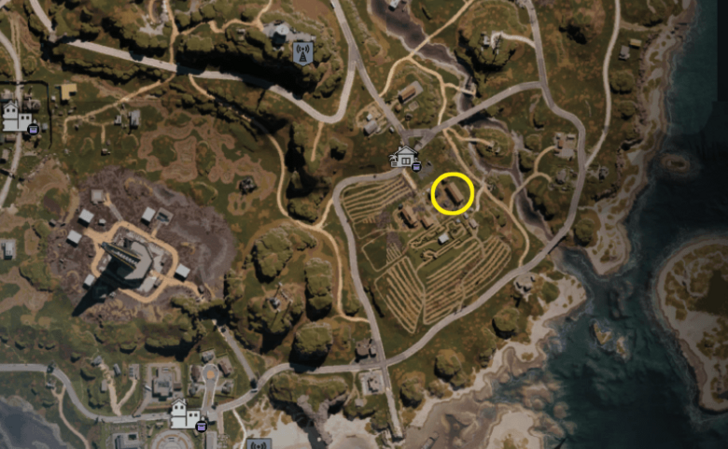 Once Human Sutherland Family Orchard Gear Crate Map