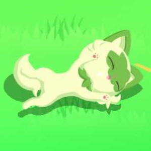 Pokemon Sleep - Sprigatito Belly-Up Sleep