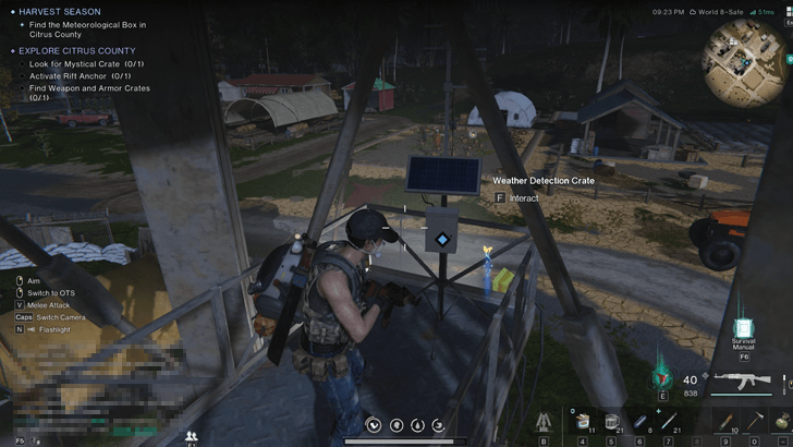 Once Human - Find the Meteorological Box in Citrus County