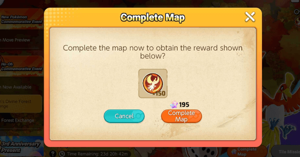 Pokemon UNITE - Use 195 Aeos Gems To Clear a Map