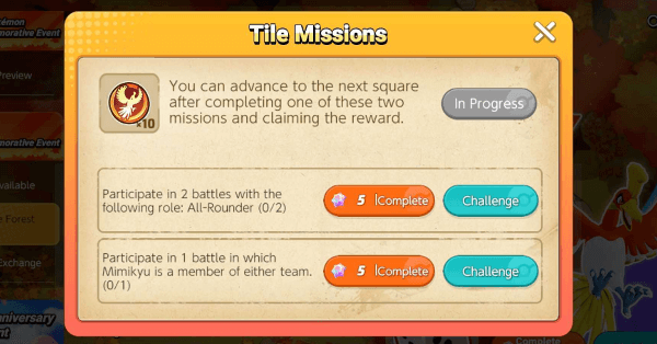 Poikemon UNITE - Complete Tile Missions