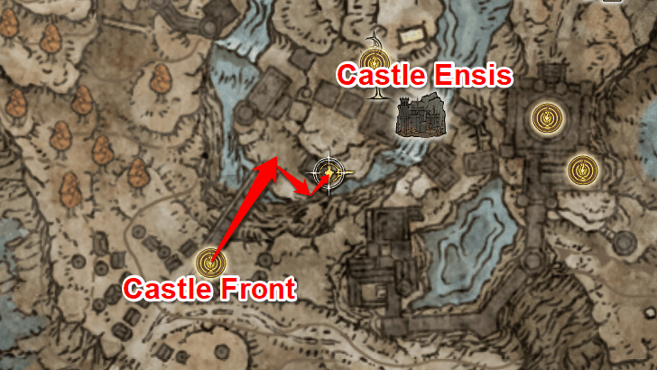 Elden Ring - Somber Smithing Stone 3 Map View