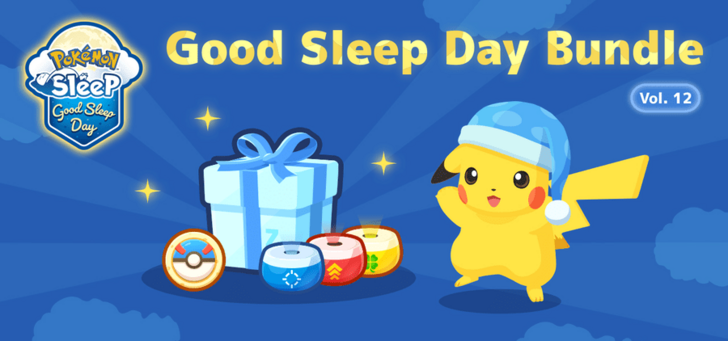 Pokemon Sleep - Good Sleep Day Bundle Vol. 12