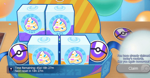 Pokemon UNITE - Open a Box to Get Frostings