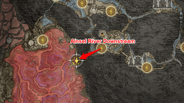 Elden Ring - Somber Smithing Stone 3 Map View