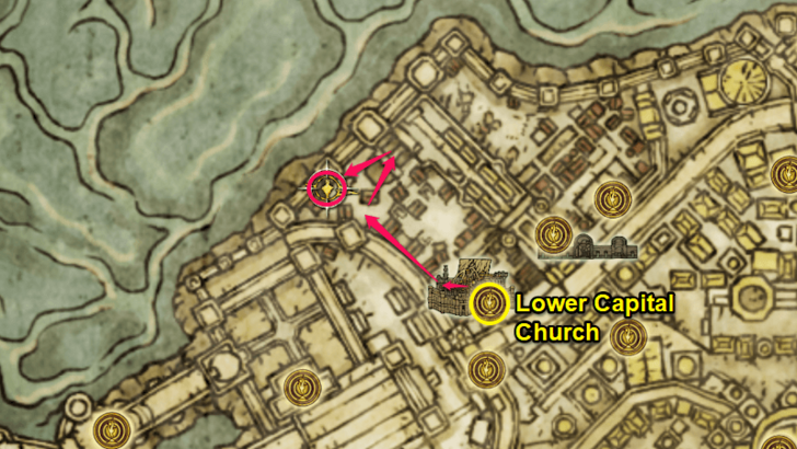 Somber Smithing Stone 6 - Leyndell Lower Capital Church