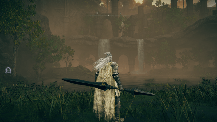 Elden Ring - Imbued Sword Key DLC Belfry Destination Overworld Image