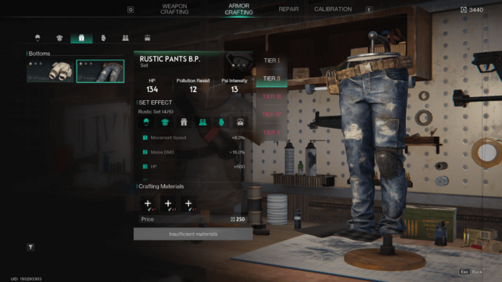 Once Human - Armor Crafting