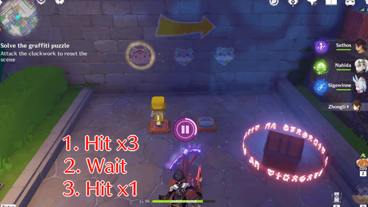 Genshin - Clockwork Device Puzzle 3