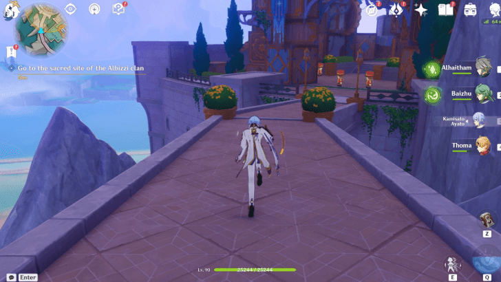 Genshin Impact Narration Footnotes Walkthrough - Go to the sacred site of the Albizzi clan