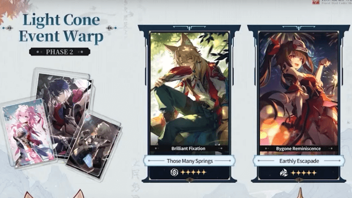 Honkai Star Rail - Phase 2 Light Cones