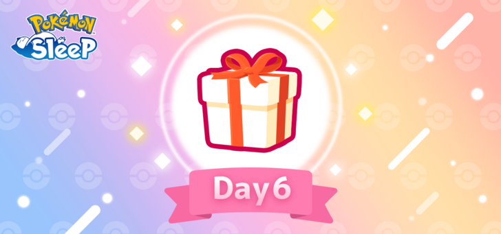 Pokemon Sleep - Day 6 Announcement - First Anniversary Gift