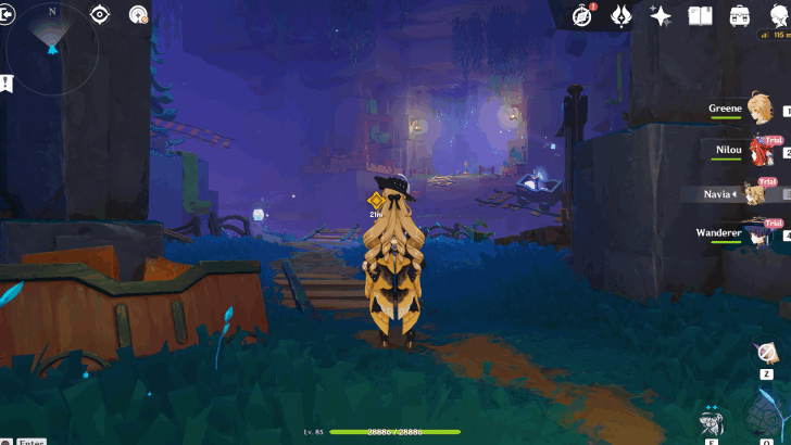 Genshin Impact Until the End of the World Walkthrough - Go deep within the fell dragon