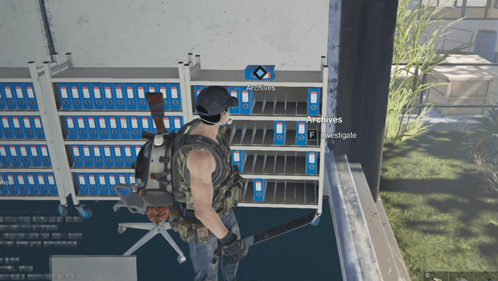 Once Human - Sketch of an Inspection Point 7802