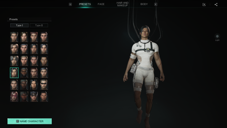 Once Human - Character Creation Screen