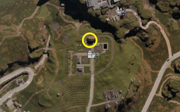 Once Human Rotten Manor Weapon Crate Map