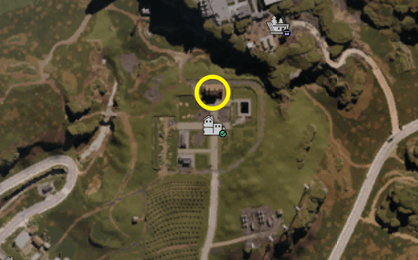 Once Human Rotten Manor Gear Crate Map